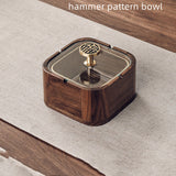 Walnut Ashtray Family Living Room