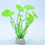 Simulation Of Water Plants Lotus Leaves Small Water Plants Aquarium Supplies  Fish Tank, Aquarium Environmentally Friendly Landscaping 10Cm Fish Tank Foreground Water Plants