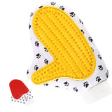 Silicone Pet brush Glove Deshedding Gentle Efficient Grooming Cat Glove Dog Bath Pet Cleaning Supplies Pet Glove Dog Accessories