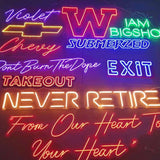 Home Bedroom Neon Wall Decoration