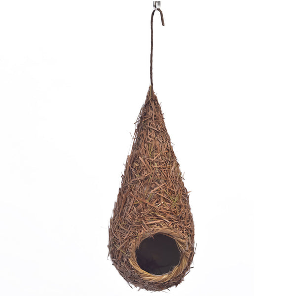 Bird's Nest Bird's Nest Small Bird Supplies Bird Cage Straw Outdoor