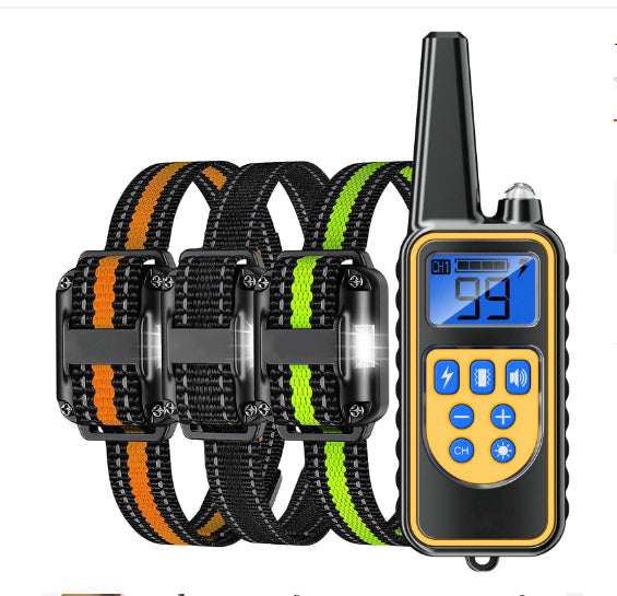 Remote Control Dog Training Device Dog Collar