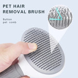 1Pcs Remover Brush Easy to Remove Loose Undercoat For Dogs Cats Grooming Tools Pet Hair Removal Comb Dogs Accessories