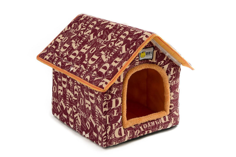 Winter Pet Bed Removable And Washable Dog WOWO Chimney House