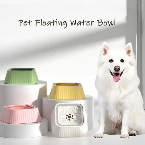 Pets Dog Cat Bowl Floating Bowl Water Drinker Not Wet Mouth Splash Water Portable Dog Bowl Not Sprinkler Pet Drinking Bowl Cup Pet Products