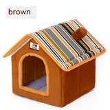 Winter Pet Bed Removable And Washable Dog WOWO Chimney House